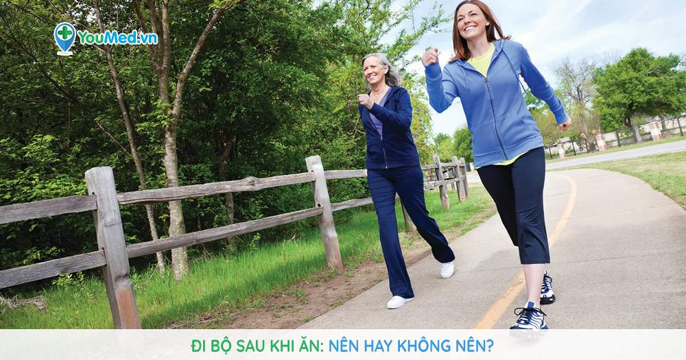 Đi bộ sau khi ăn: Nên hay không nên?