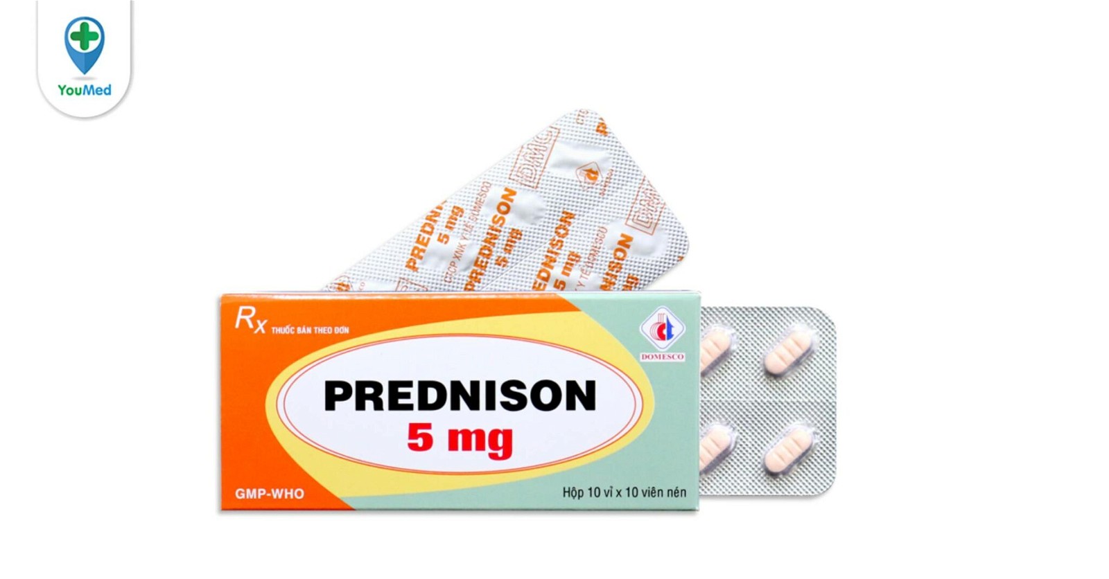 Prednison 5mg có tác dụng chống viêm và ức chế miễn dịch như thế nào?