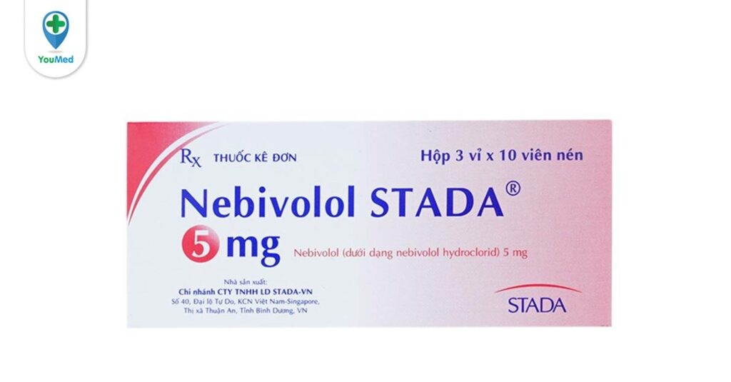 Nebivolol 5mg là thuốc gì? giá, công dụng và những điều cần lưu ý