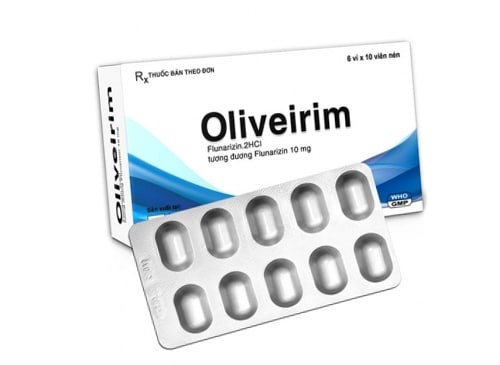 Thuốc Oliverim (flunarizin)