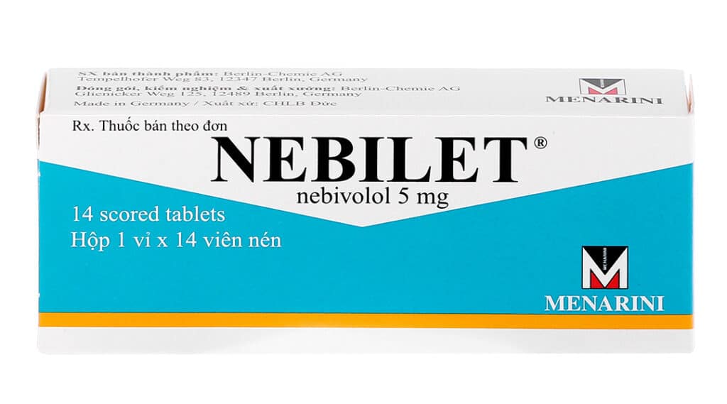 NEBILET 5MG TÁC DỤNG PHỤ CÓ THỂ GỒM CHÓNG MẶT MỆT MỎI NHỊP TIM CHẬM