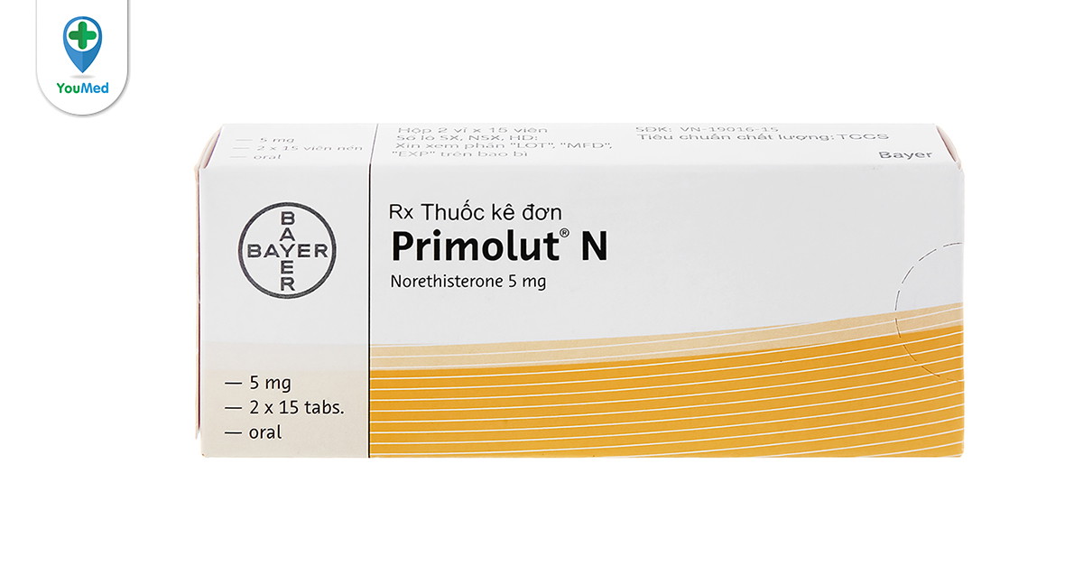 Primolut N 5mg Là Thuốc Gì? Công Dụng, Liều Dùng và Lưu Ý Quan Trọng