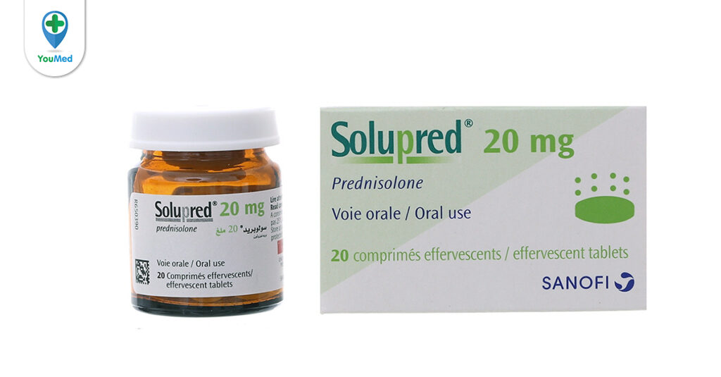 Thuốc Solupred 20 mg có tác dụng gì? Cách dùng và những điều cần lưu ý