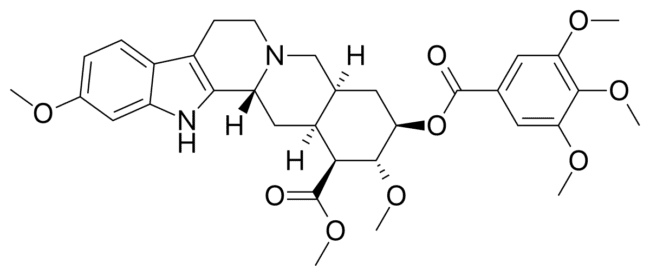 Công thức hoá học của Reserpin