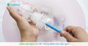 Cách làm sạch và tiệt trùng bình sữa hiệu quả