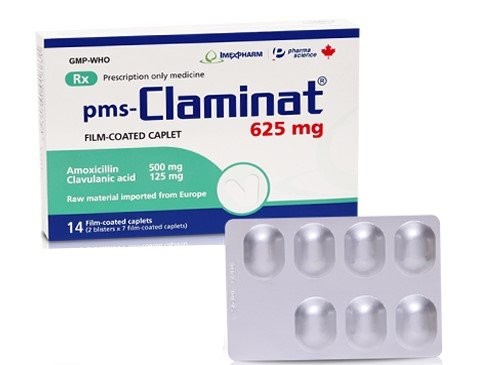 Thuốc Claminat 625mg