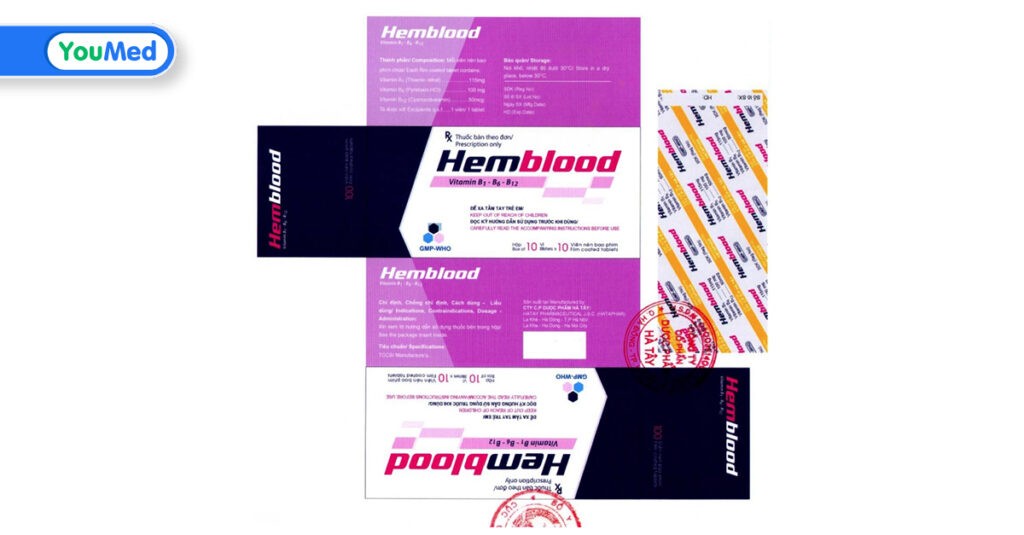 Thuốc Hemblood: công dụng, cách dùng và lưu ý khi sử dụng