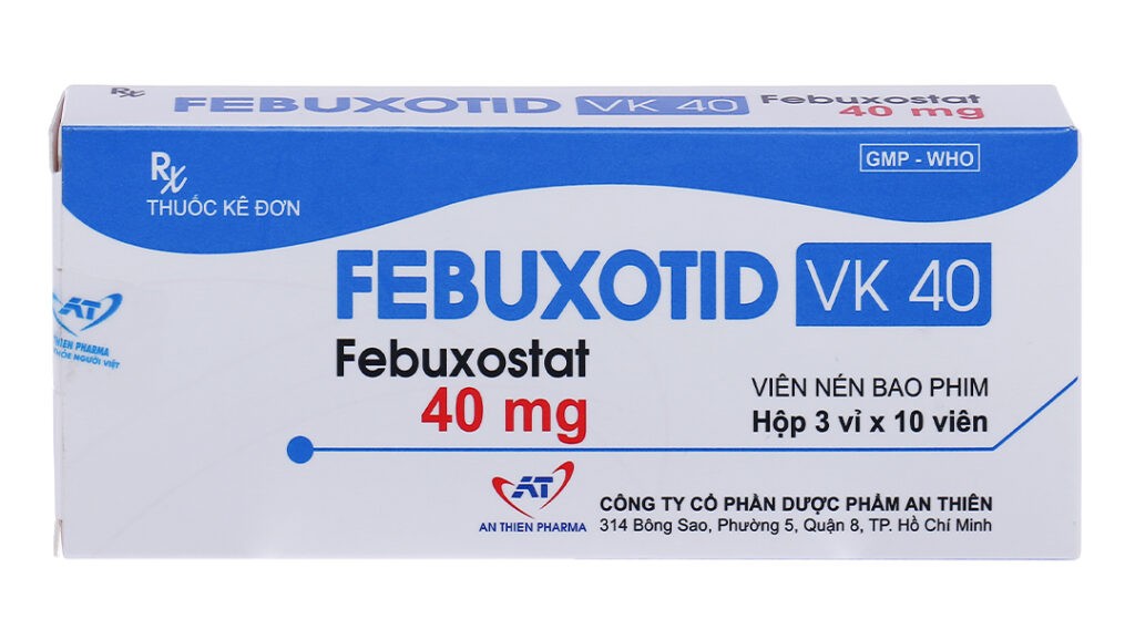 thuốc febuxotid febuxotat 40 mg