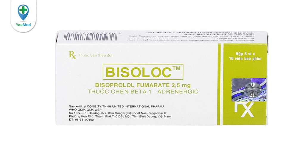 Bạn biết gì về thuốc hạ huyết áp Bisoloc (bisoprolol)