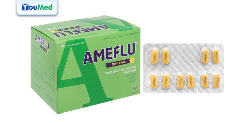 Thuốc Ameflu DAYTIME: công dụng và những điểm cần lưu ý