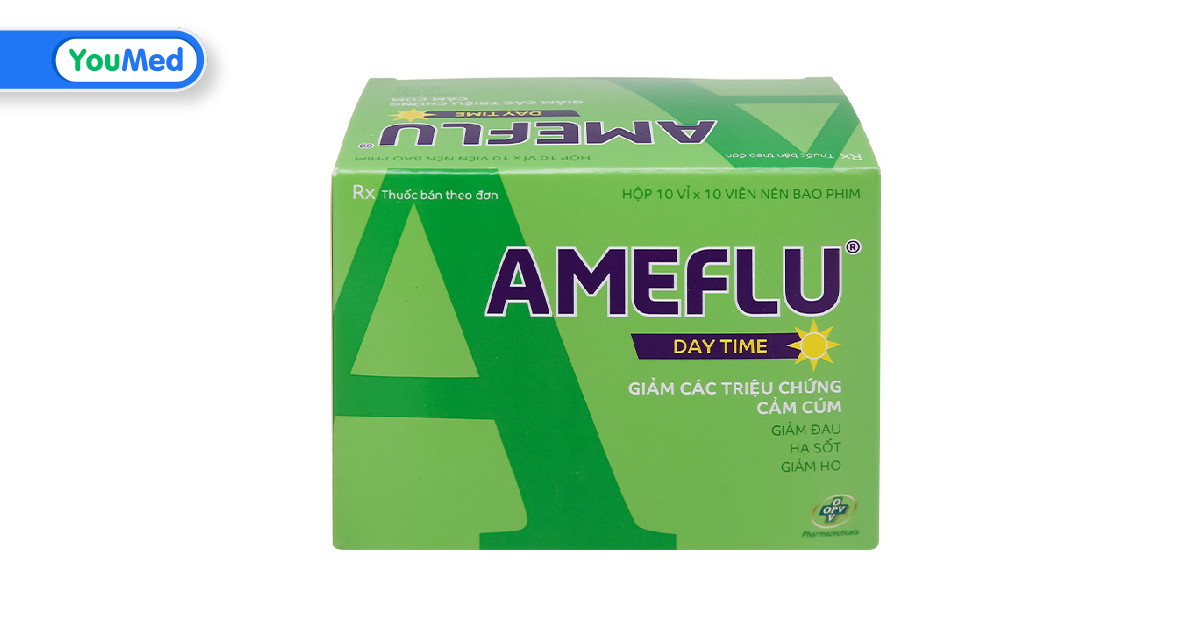 Thuốc ameflu được sử dụng để làm giảm những triệu chứng nào trong cảm lạnh và cảm cúm?
