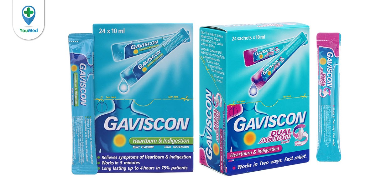 Gaviscon gói là thuốc gì?
