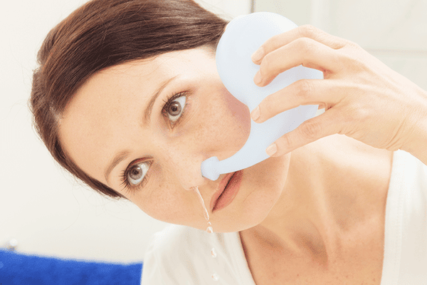  Phương pháp tưới rửa mũi làm thông thoáng mũi an toàn