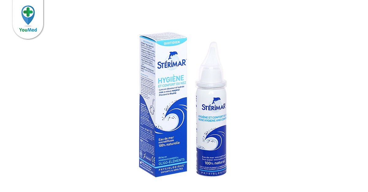 Thuốc xịt mũi Sterimar có tác dụng phụ gì không?
