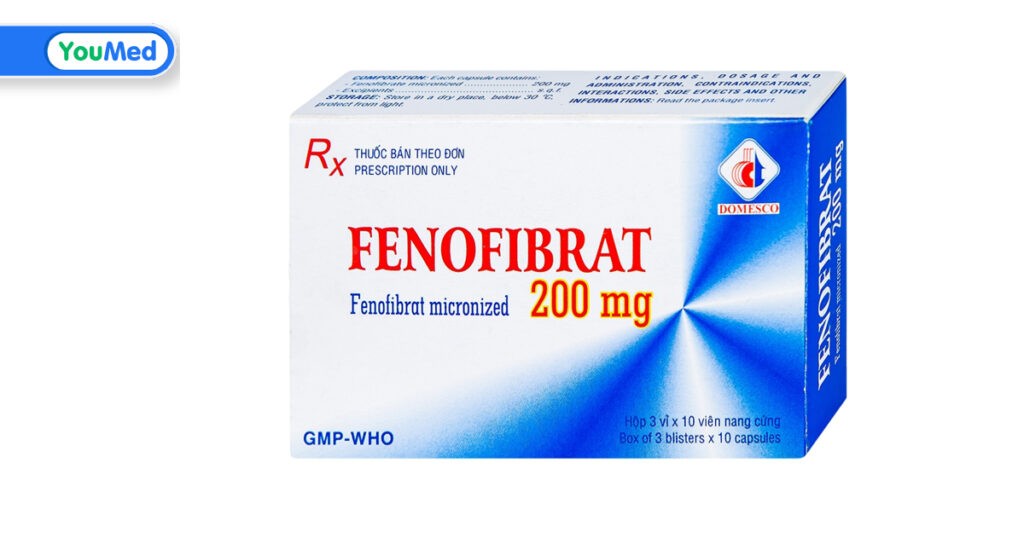 Thuốc Fenofibrat: công dụng, cách dùng và lưu ý khi sử dụng
