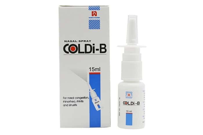 Thuốc xịt mũi Coldi B: công dụng, cách dùng và lưu ý - YouMed