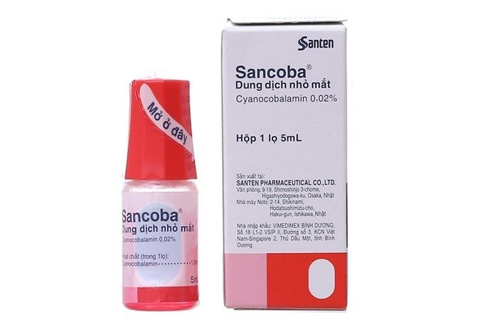 thuốc nhỏ mắt chữa cận thị Sancoba 5ml