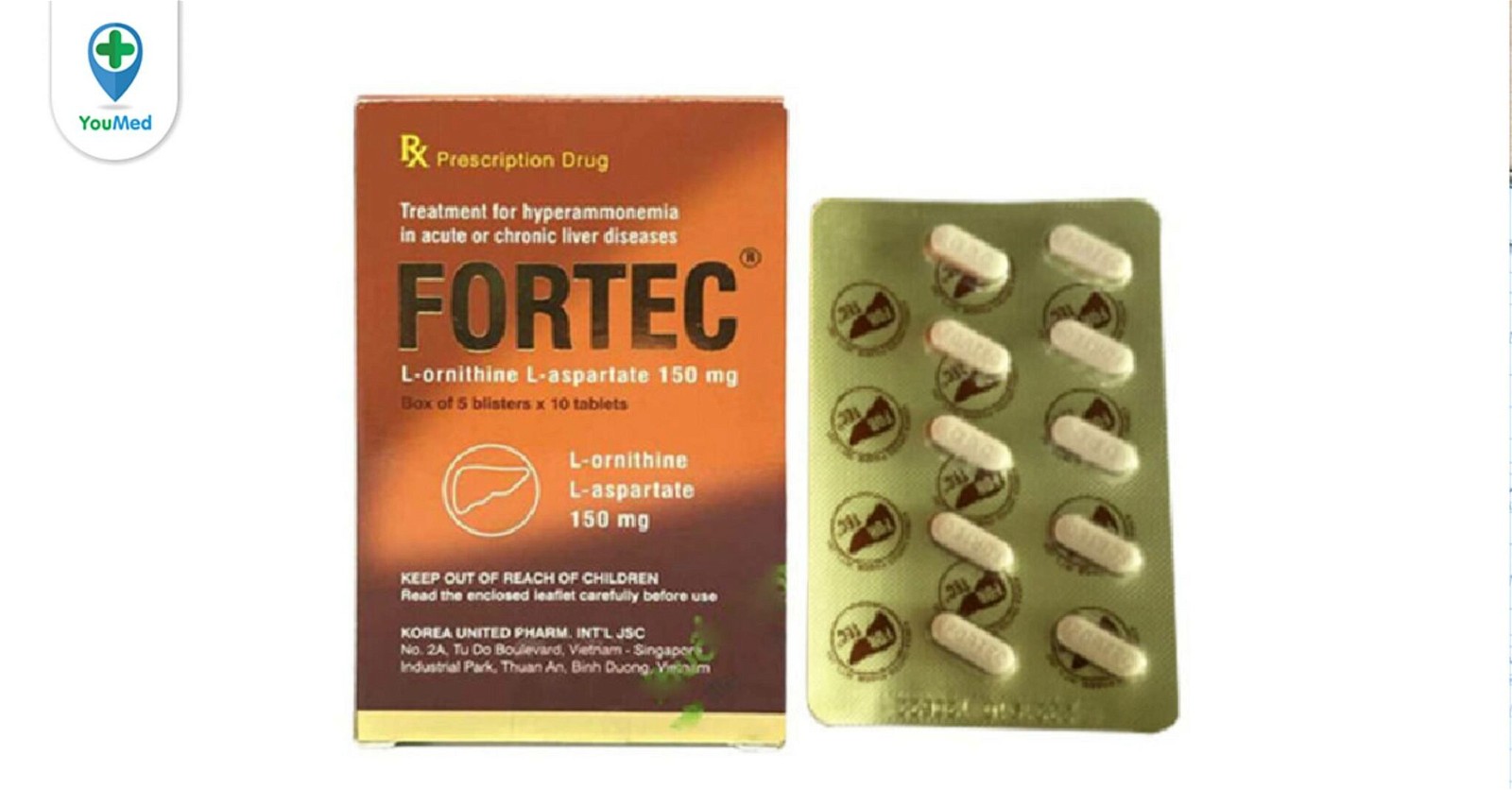 Thuốc bổ gan Fortec: giá, tác dụng phụ và cách dùng hiệu quả