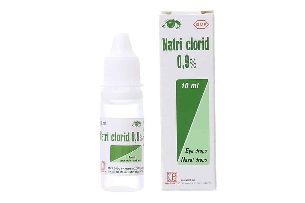 thuốc nhỏ mắt tốt nhất hiện nay Natri Clorid