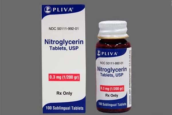 Nitroglycerin được sử dụng nhiều nhất để điều trị thiếu máu cơ tim