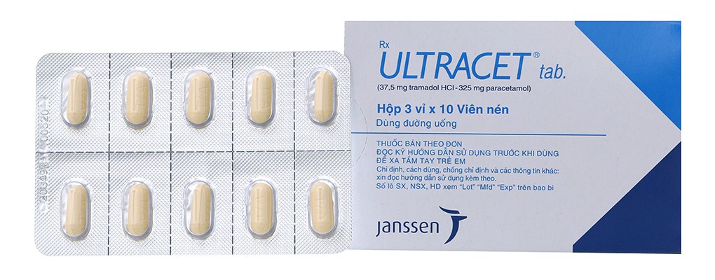 Thuốc Ultracet (tramadol hydrochlorid, paracetamol)