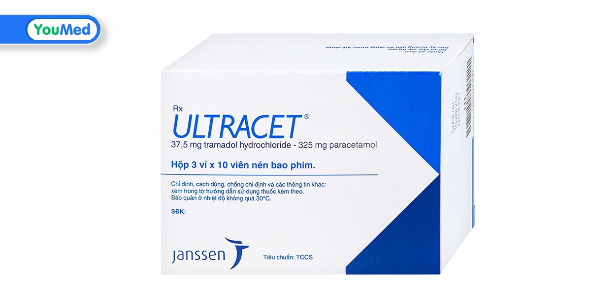 Ultracet được sử dụng để điều trị loại đau nào?
