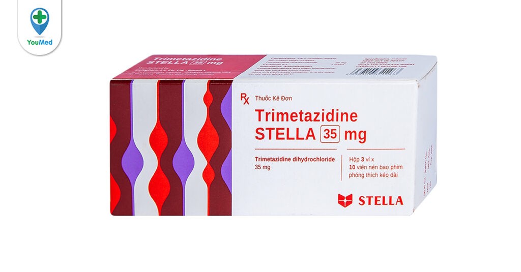 Điều trị đau thắt ngực với Trimetazidine STADA