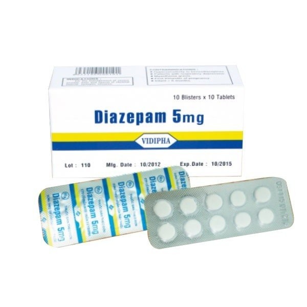 Thuốc an thần gây ngủ Diazepam