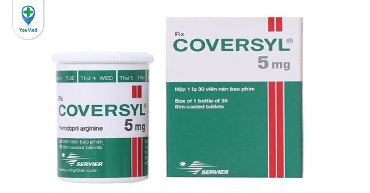 Thuốc Coversyl 5mg có thành phần chính là gì? 
