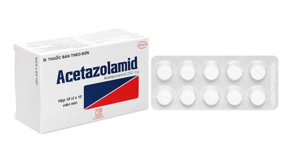 thuốc Acetazolamid