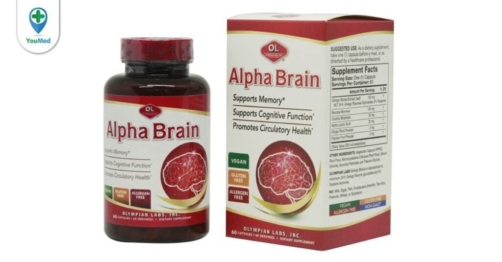 Thuốc bổ não Alpha Brain: công dụng, giá và cách sử dụng
