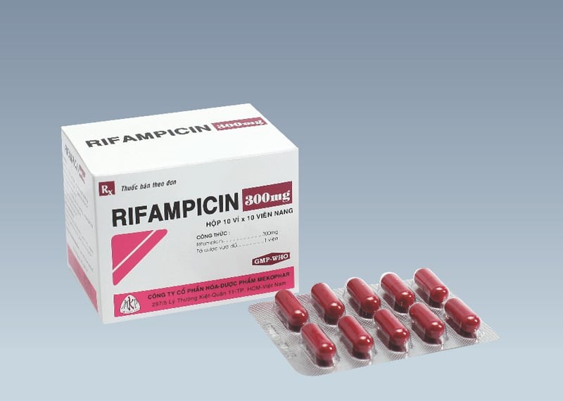 Hình ảnh thuốc Rifampicin dưới dạng viên