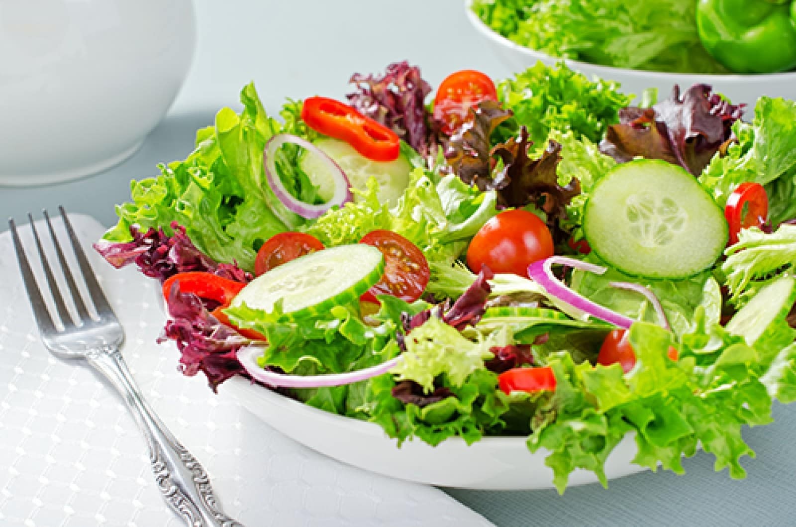 Salad là một trong những thực phẩm không làm tăng cân