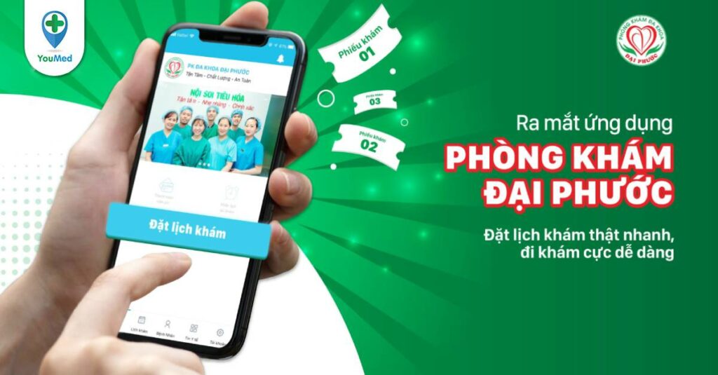 Phòng khám đa khoa Đại Phước ứng dụng công nghệ số: không còn cảnh chờ đợi đi khám