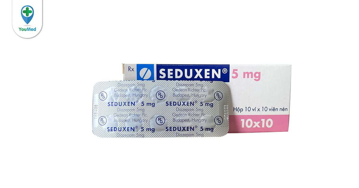 Thuốc ngủ Seduxen 10mg chứa hoạt chất gì?
