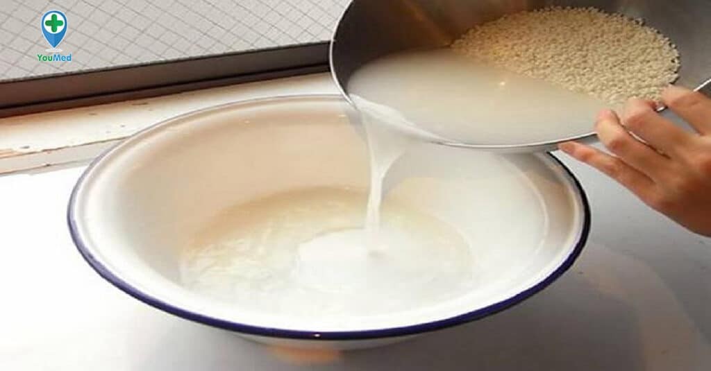 Lợi ích khi rửa mặt bằng nước vo gạo