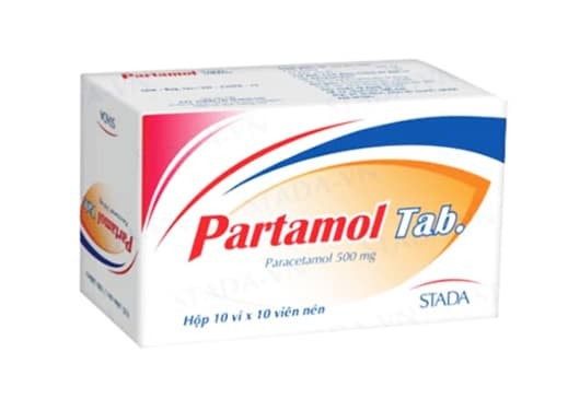 Thuốc Partamol tab.