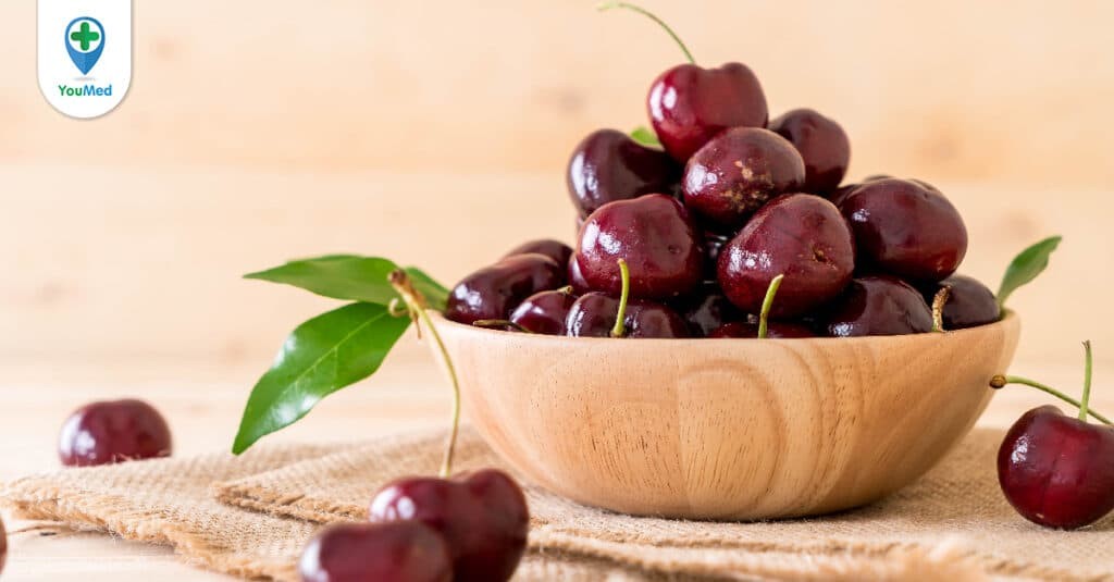 Cherry – Loại quả nhỏ nhưng có nhiều lợi ích cho sức khỏe