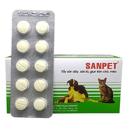 Thuốc Xổ Giun Sanpet - Giải Pháp An Toàn Cho Thú Cưng Của Bạn