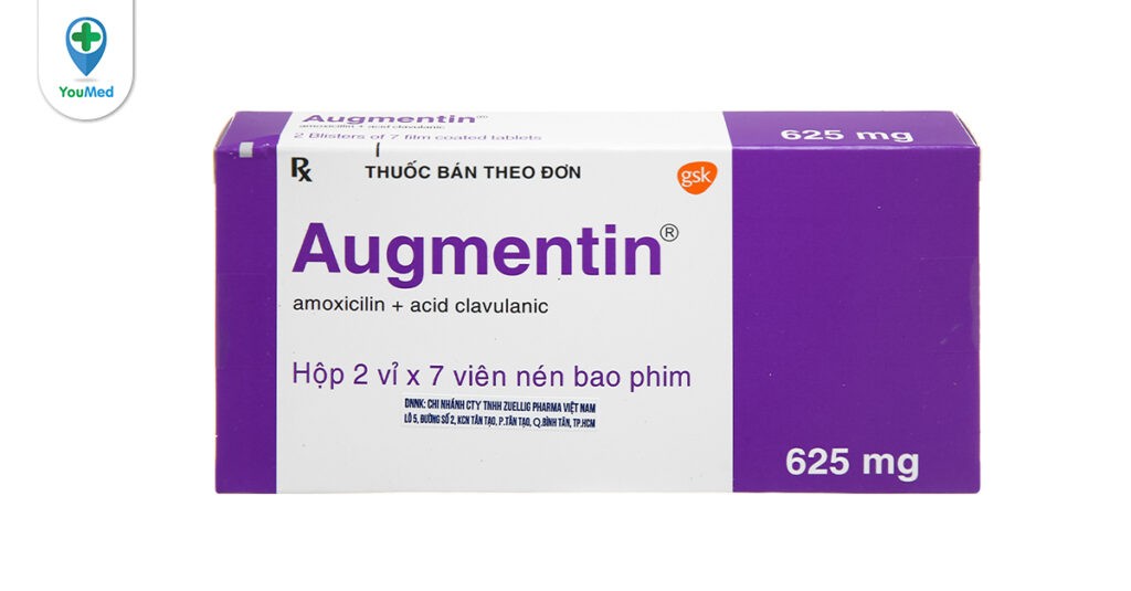 Augmentin 625 mg là thuốc gì? Công dụng, giá và liều dùng