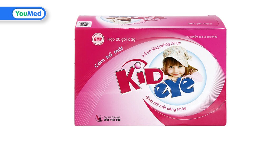 Thuốc bổ mắt Kid eyes: cách dùng và lưu ý khi sử dụng