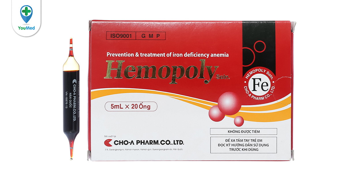 Thuốc Hemopoly được chỉ định trong trường hợp nào?

