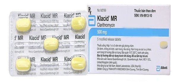 Tìm hiểu thông tin thuốc Klacid MR