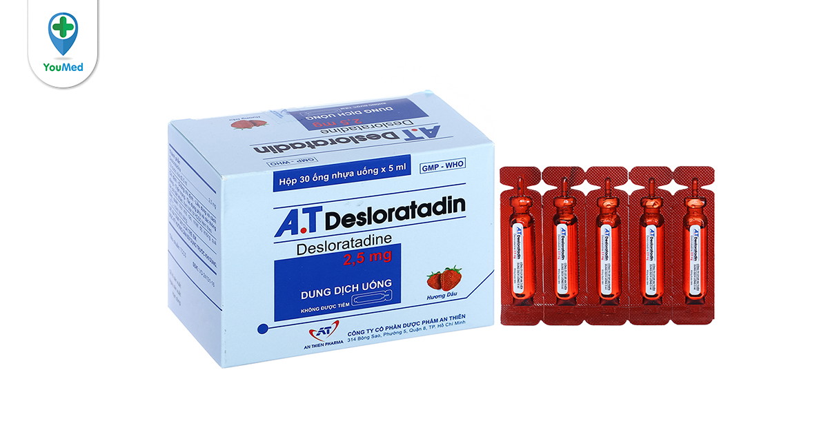 Những điều cần biết về thuốc chống dị ứng desloratadine hiệu quả và an toàn