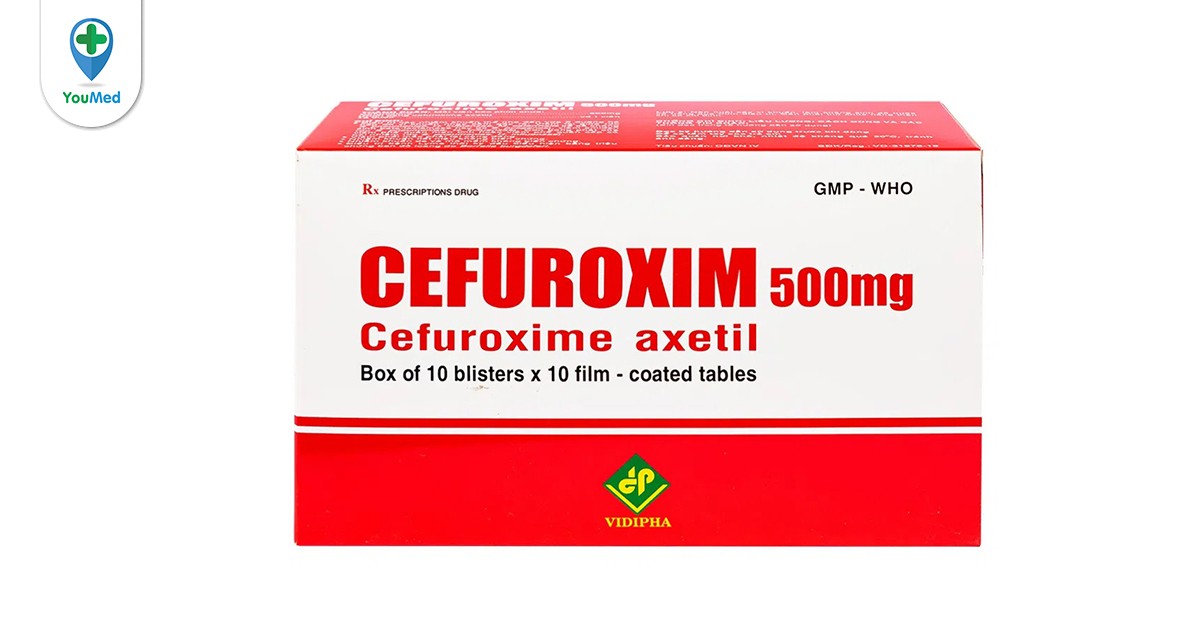 Cefuroxime là loại thuốc kháng sinh thuộc nhóm nào?
