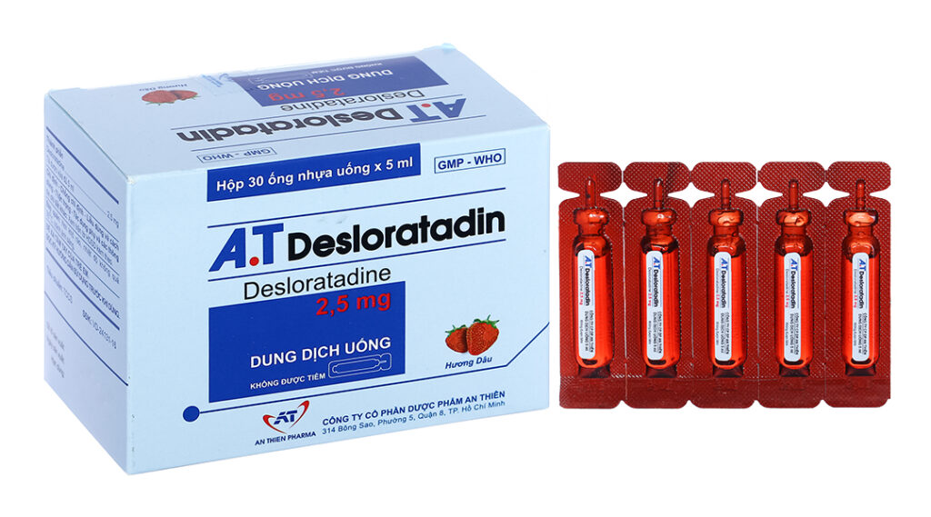 Hướng dẫn liều dùng Desloratadine cho người lớn và trẻ em