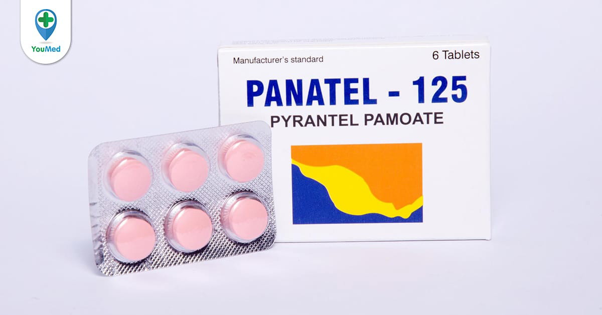 Thuốc tẩy giun Pyrantel có tác dụng phụ gì không?
