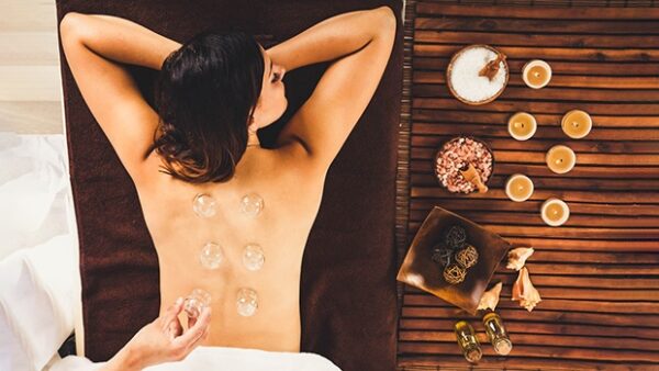 Giác hơi dùng để thư giản, massage sâu dưới lớp cơ