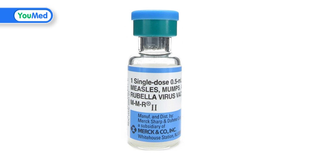 Vắc-xin Sởi, Quai bị, Rubella MMR II (Mỹ): Công dụng, liều dùng, tác dụng phụ cần lưu ý
