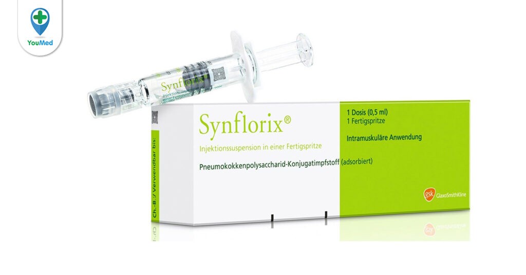 Vắc-xin phế cầu Synflorix (Bỉ): Công dụng, liều dùng, tác dụng phụ
